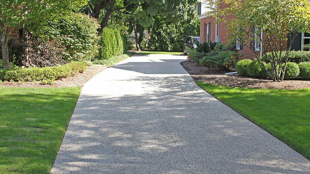 Exposed Aggregate Driveways in Rochester, MI